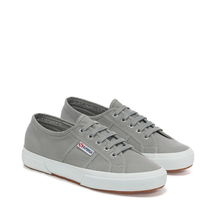 Le Superga Unisex 2750-COTU CLASSIC Sneaker LT GREY Dressed Front (jpg Rgb)	