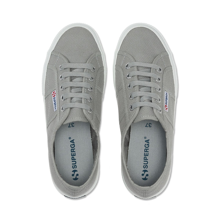 Le Superga Unisex 2750-COTU CLASSIC Sneaker LT GREY Dressed Back (jpg Rgb)		