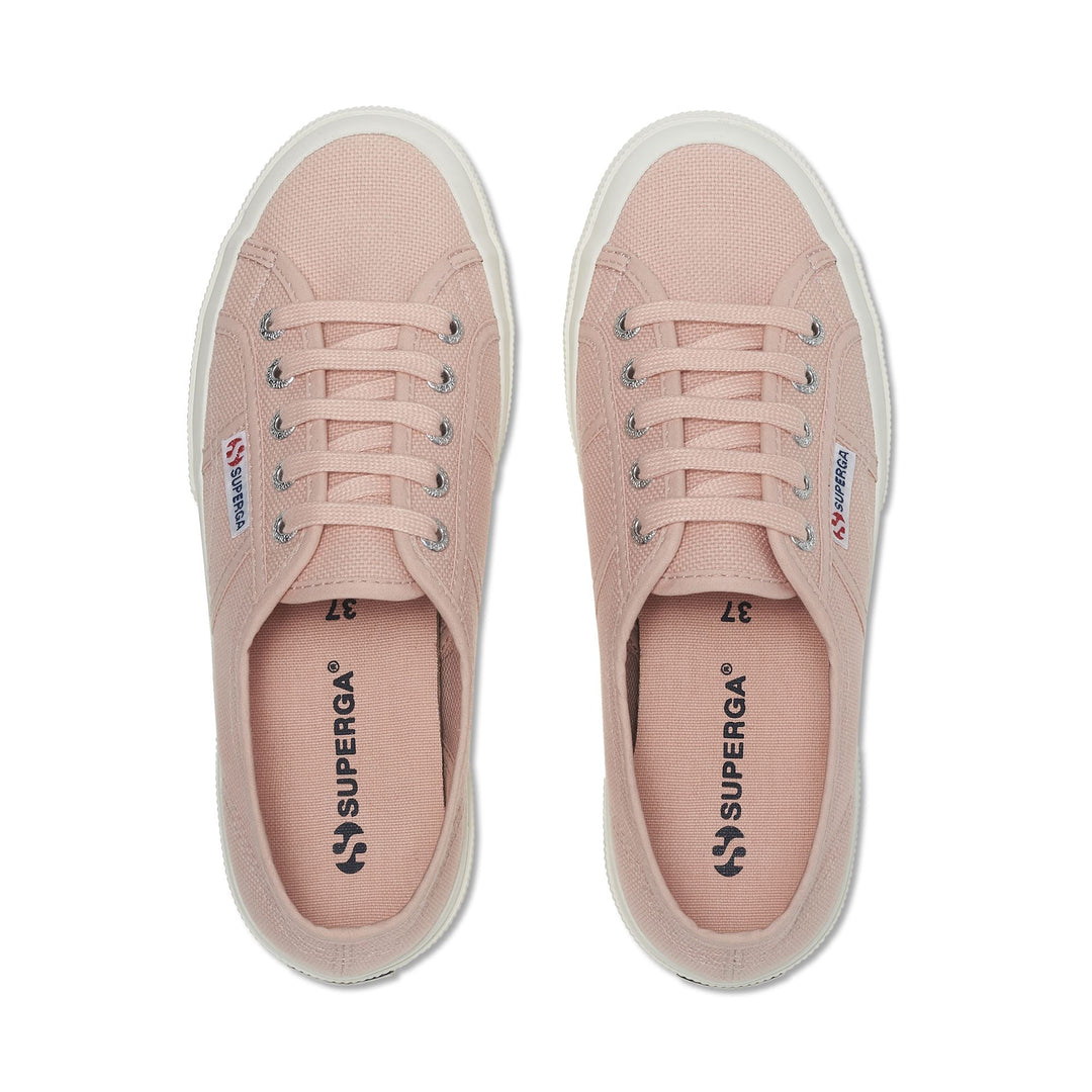 Le Superga Unisex 2750-COTU CLASSIC Sneaker PINK BLUSH-F AVORIO Dressed Back (jpg Rgb)		