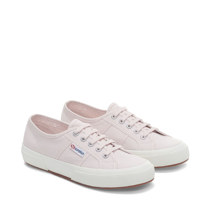 Le Superga Unisex 2750-COTU CLASSIC Sneaker PINK ISH-F AVORIO Dressed Front (jpg Rgb)	