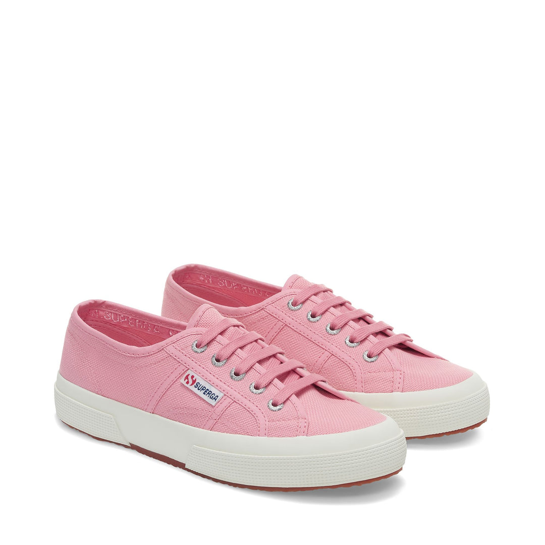 Le Superga Unisex 2750-COTU CLASSIC Sneaker PINK-FAVORIO Dressed Front (jpg Rgb)	