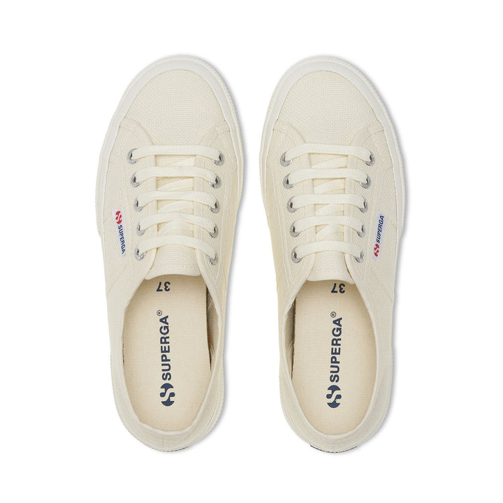 Le Superga Unisex 2750-COTU CLASSIC Sneaker BEIGE NATURAL-FAVORIO Dressed Back (jpg Rgb)		