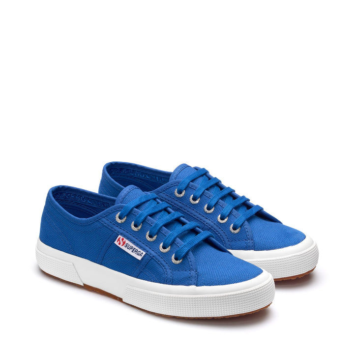 Le Superga Unisex 2750-COTU CLASSIC Sneaker BLUE COLD Dressed Front (jpg Rgb)	