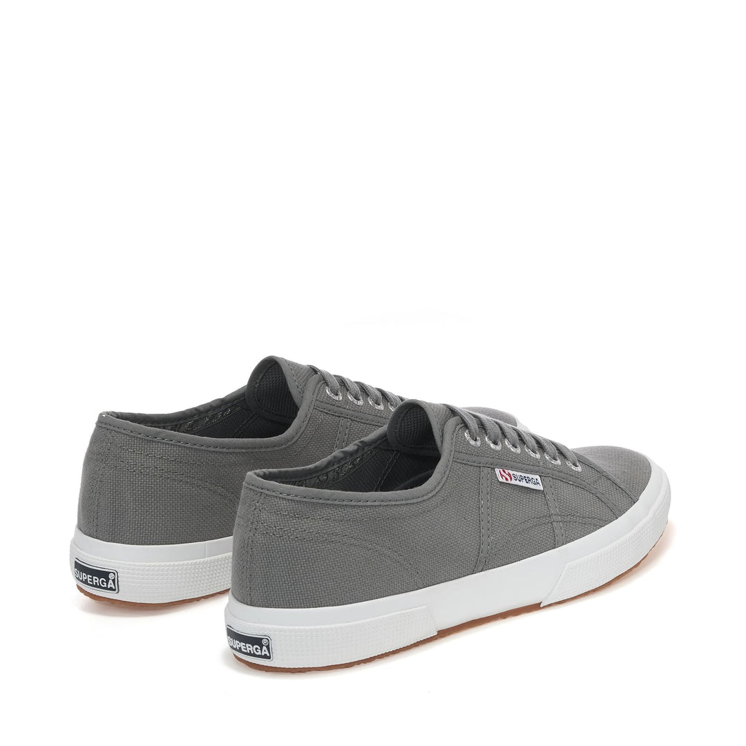 Le Superga Unisex 2750-COTU CLASSIC Sneaker GRAY DK SAGE Dressed Side (jpg Rgb)		