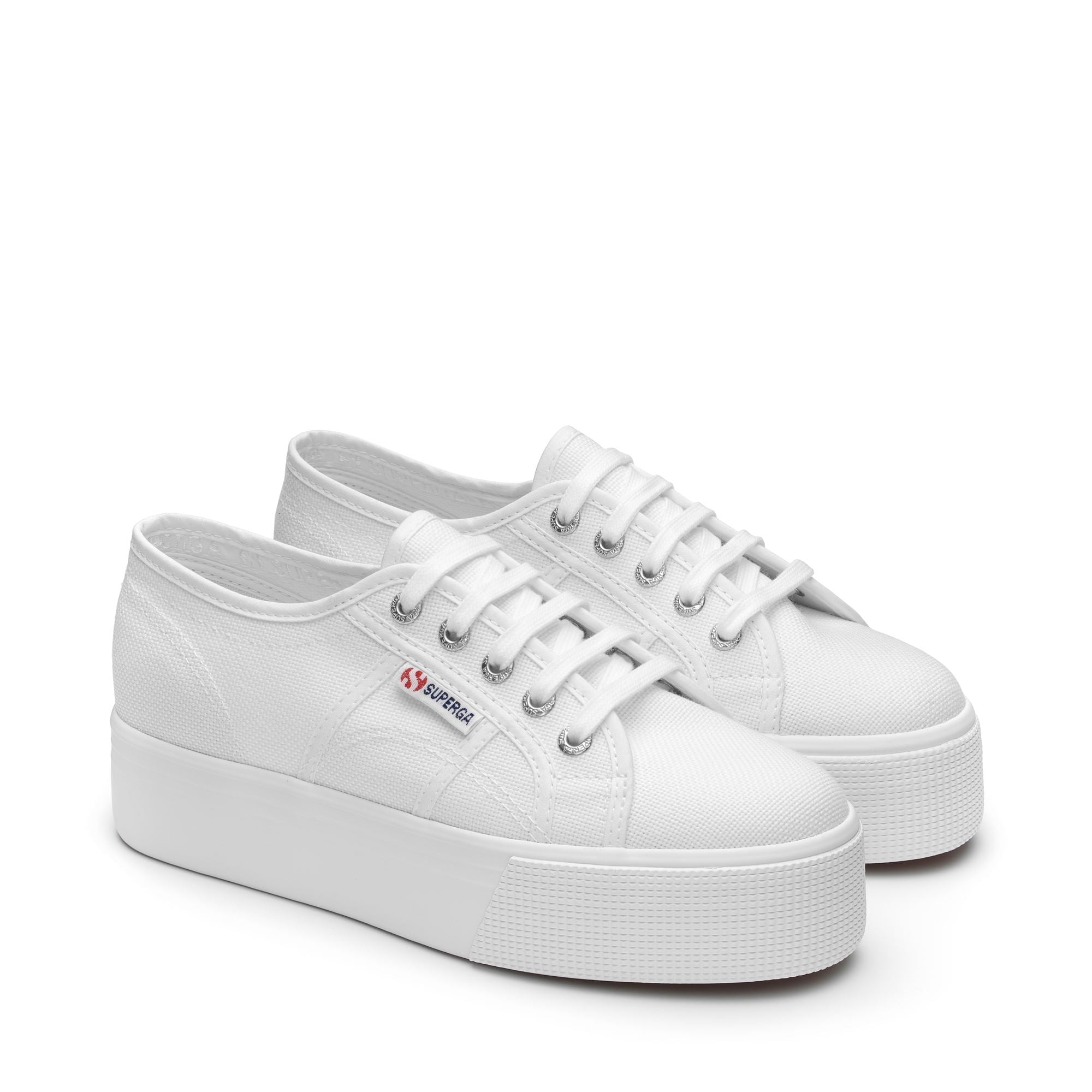 2790ACOTW LINEA UP AND DOWN Lady Shoes Wedge Woman WHITE