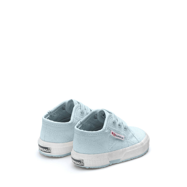 Le Superga Kid unisex 2750 BABY CLASSIC Sneaker BLUE BALLAD Dressed Side (jpg Rgb)		