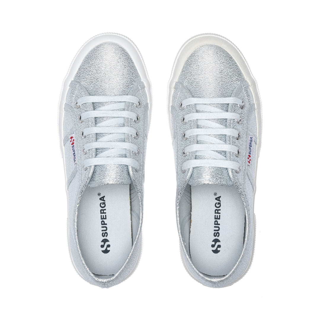 Le Superga Woman 2750-LAMEW Sneaker BLUE BALLAD Dressed Back (jpg Rgb)		