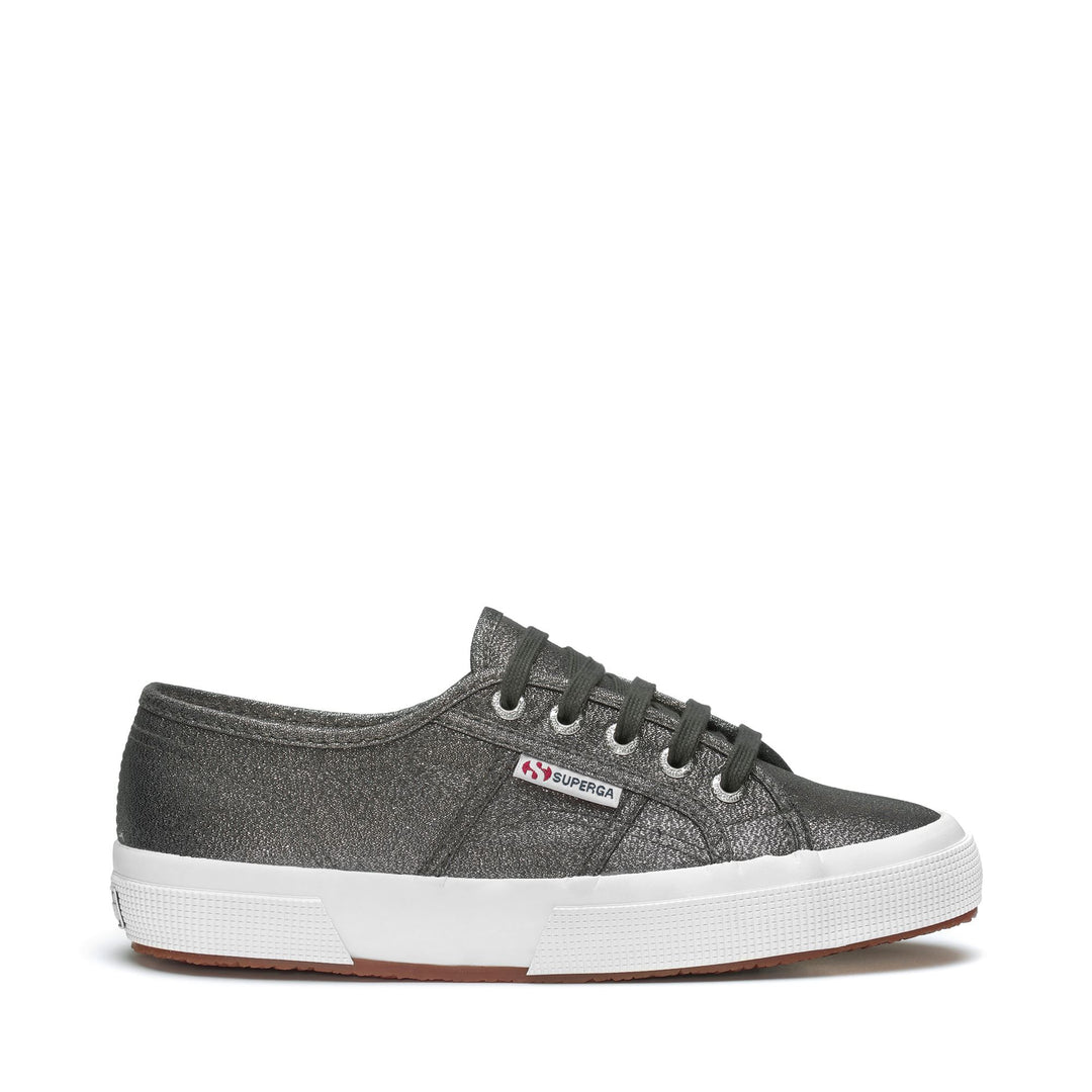 Le Superga Woman 2750-LAMEW Sneaker GUNMETAL Photo (jpg Rgb)			