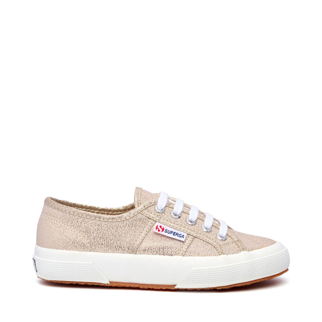 Le Superga Woman 2750-LAMEW Sneaker PALE GOLD Photo (jpg Rgb)			