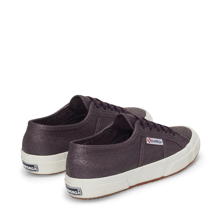 Le Superga Woman 2750-LAMEW Sneaker VIOLET PURPLE-FAVORIO Dressed Side (jpg Rgb)		