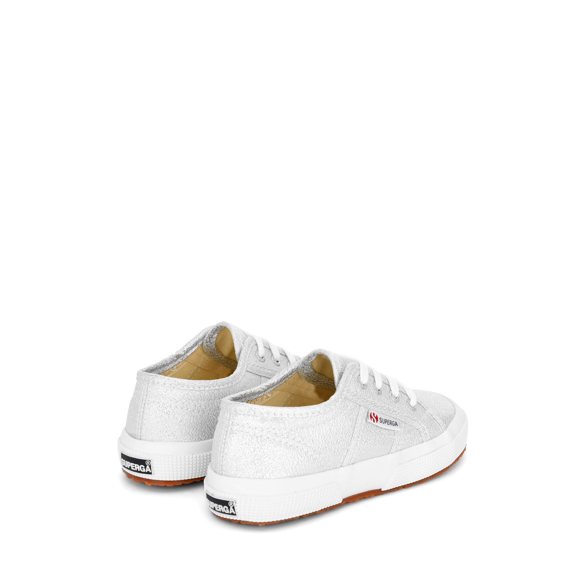 Le Superga Bambina 2750 LAMEJ Sneaker GREY SILVER Superga