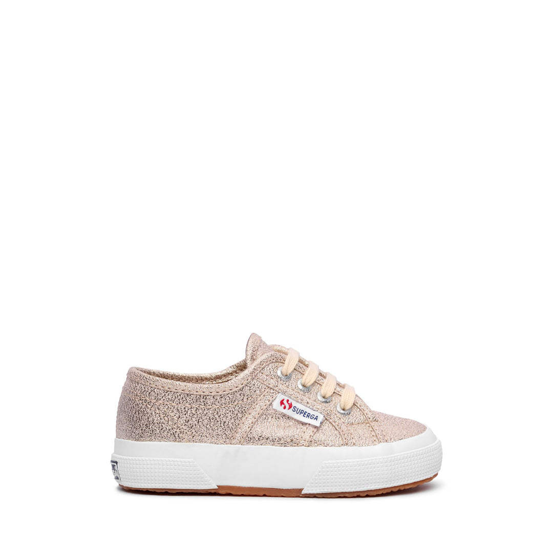 Le Superga Girl 2750-LAMEJ Sneaker PALE GOLD Photo (jpg Rgb)			