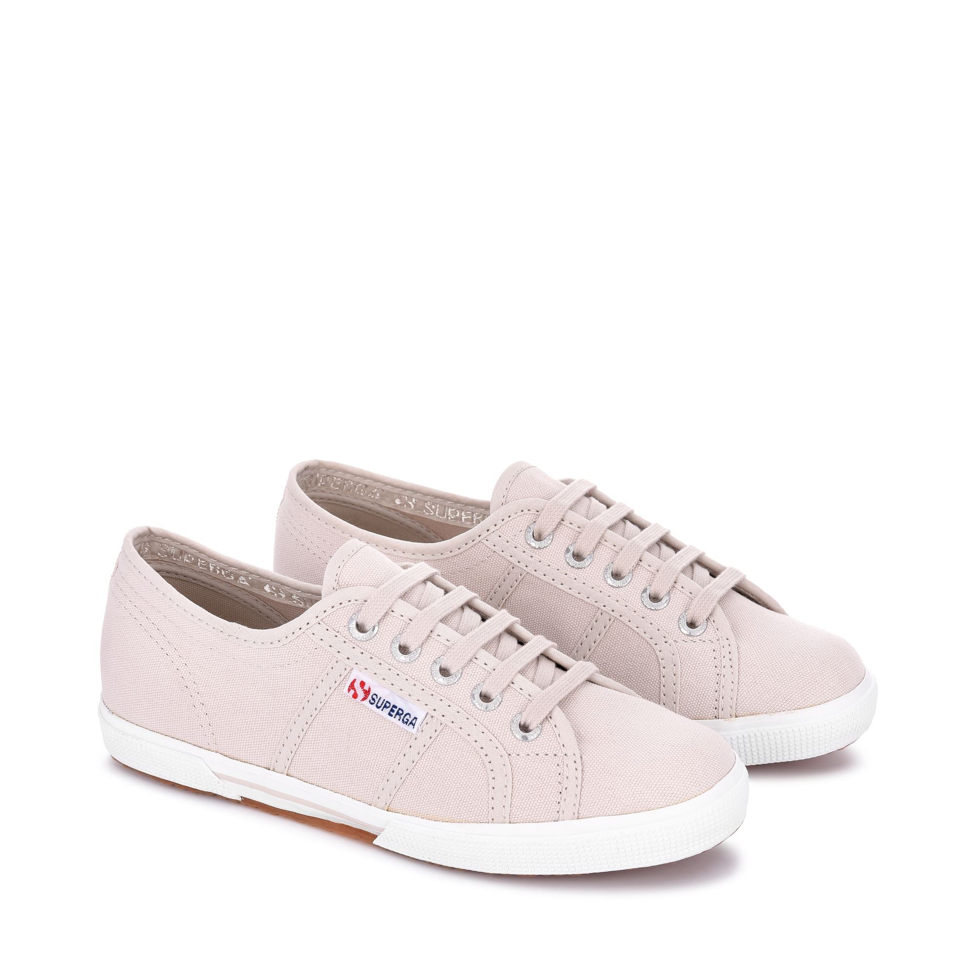 Superga grey fashion seashell platform