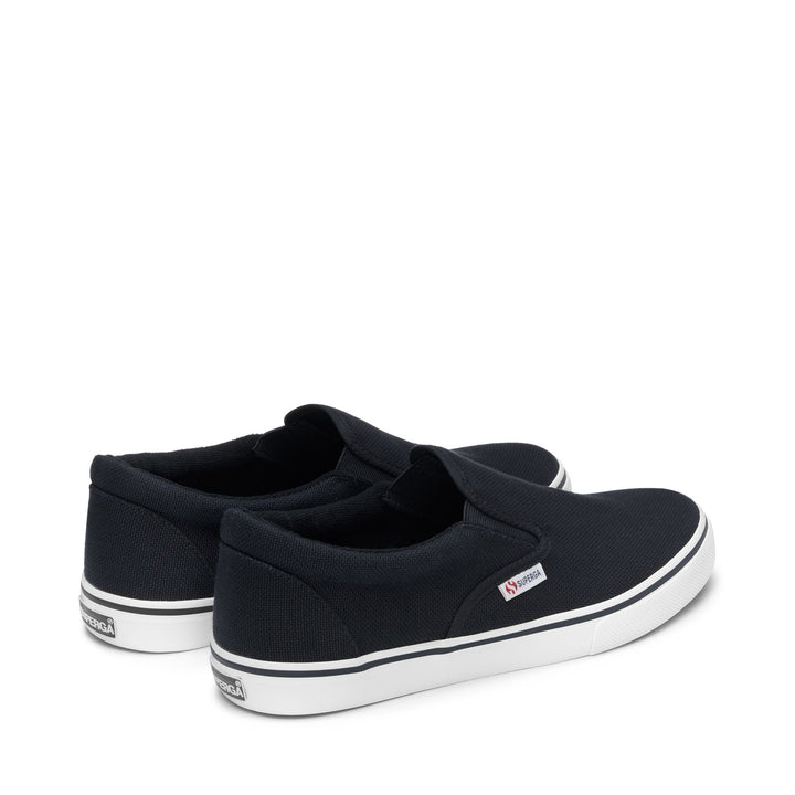 Sneakers Unisex 2311 SLIP-ON Slip On BLUE NAVY Dressed Side (jpg Rgb)		