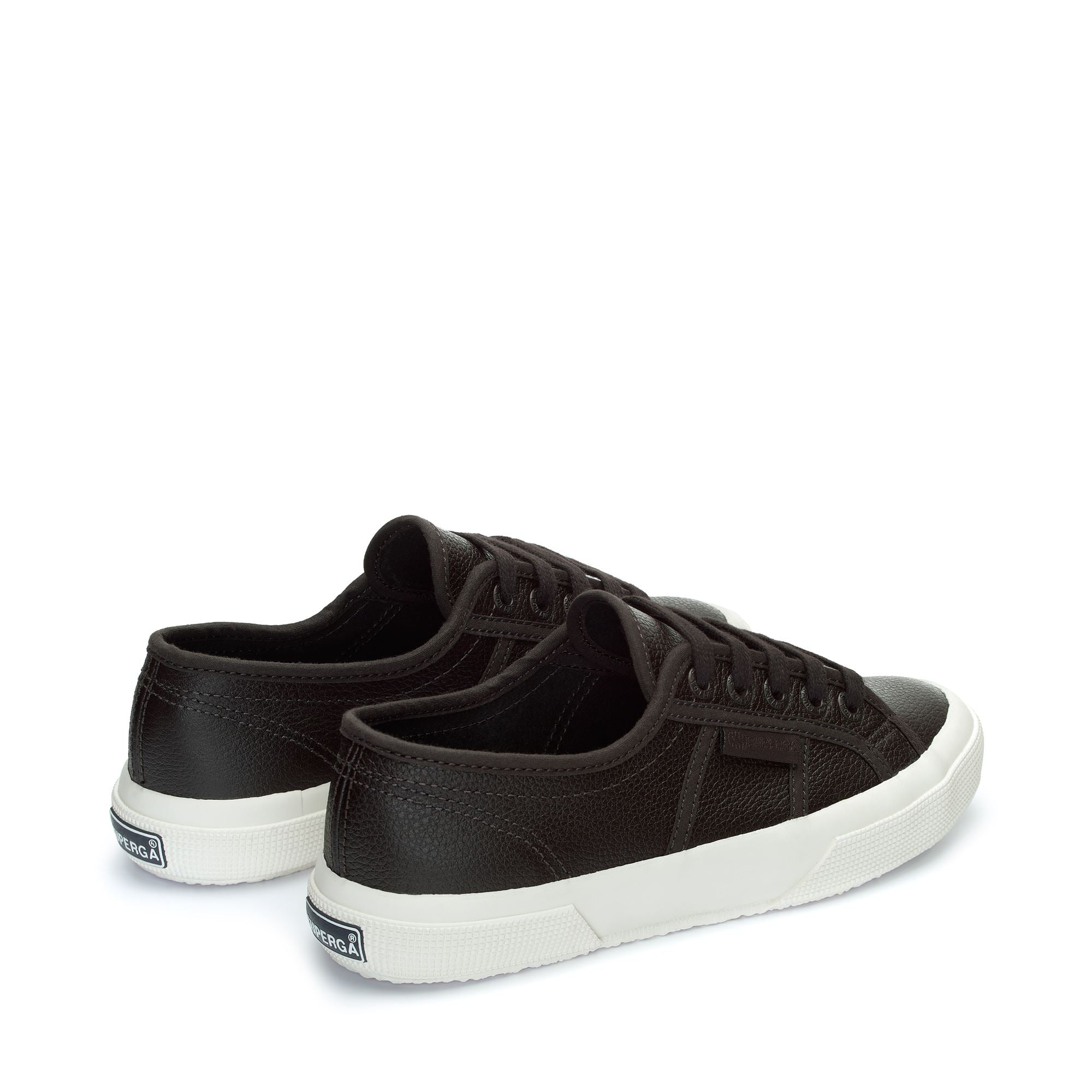 2750 TUMBLED LEATHER Le Superga Sneaker Unisex BLACK BRISTOL FAVORIO