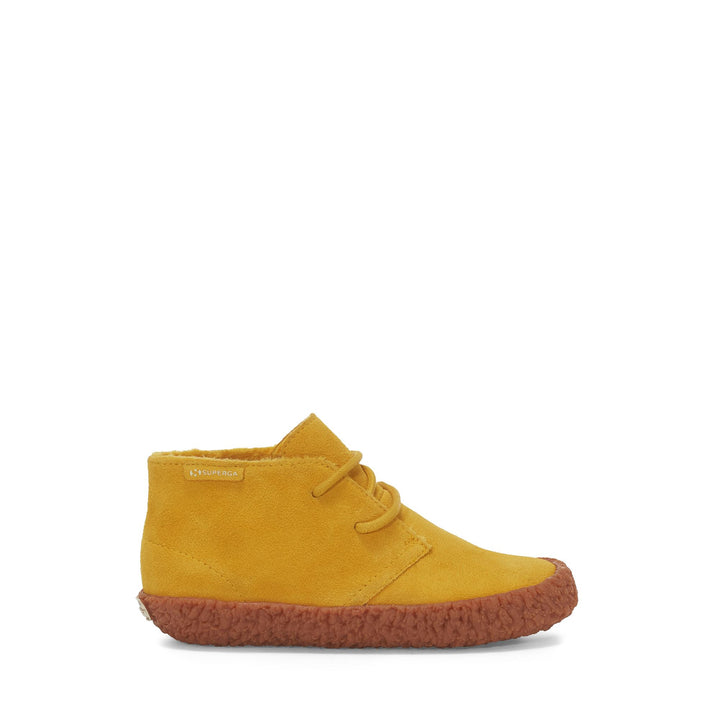 Ankle Boots Boy 2798-SUEJ Laced YELLOW MUSTARD Photo (jpg Rgb)			