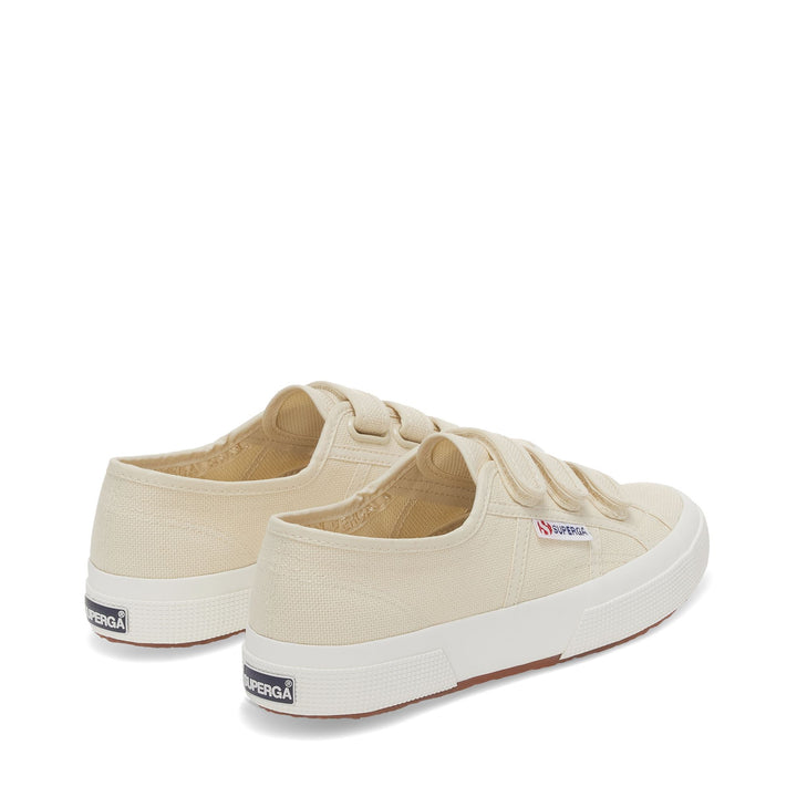 Le Superga Unisex 2750-COT3STRAPU Sneaker BEIGE LT EGGSHELL-F AVORIO Dressed Side (jpg Rgb)		