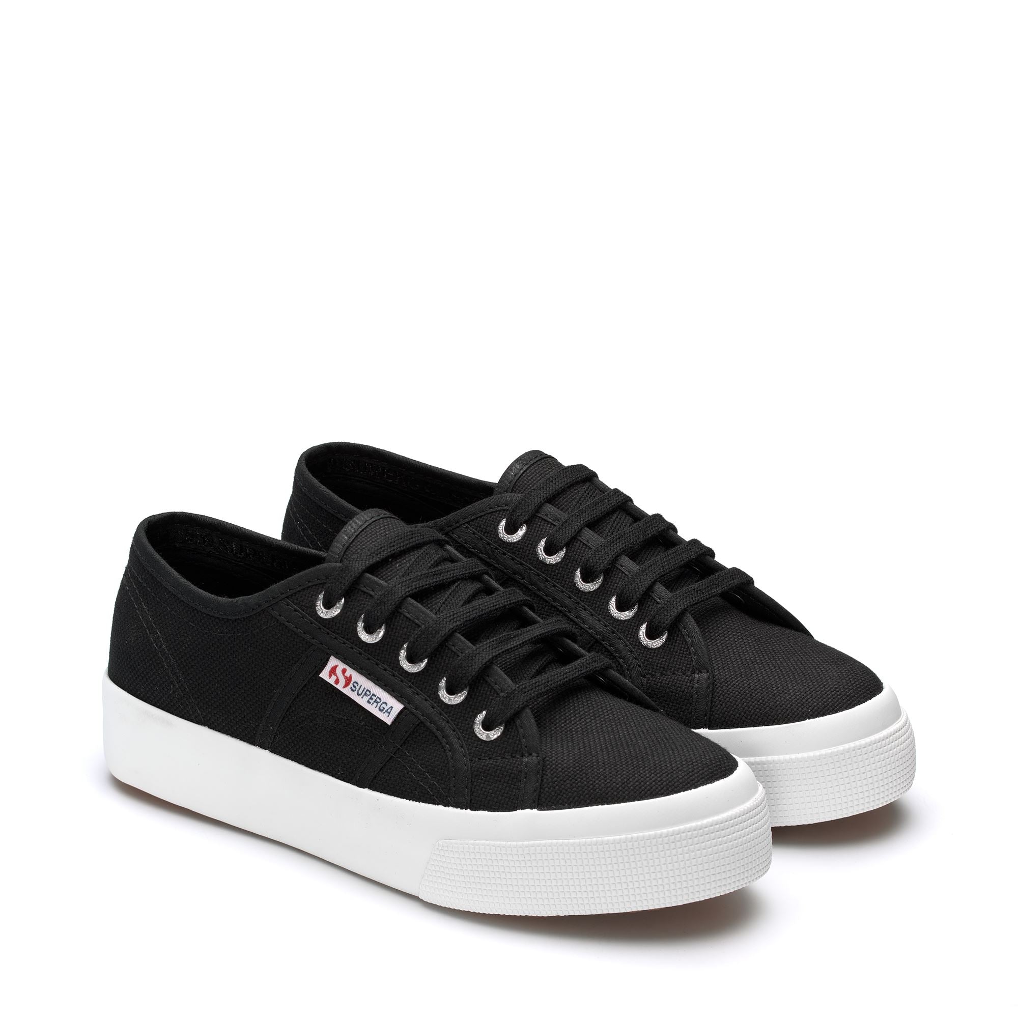 2730-COTU - Le Superga - Sneaker - Unisex - BLACK-FWHITE