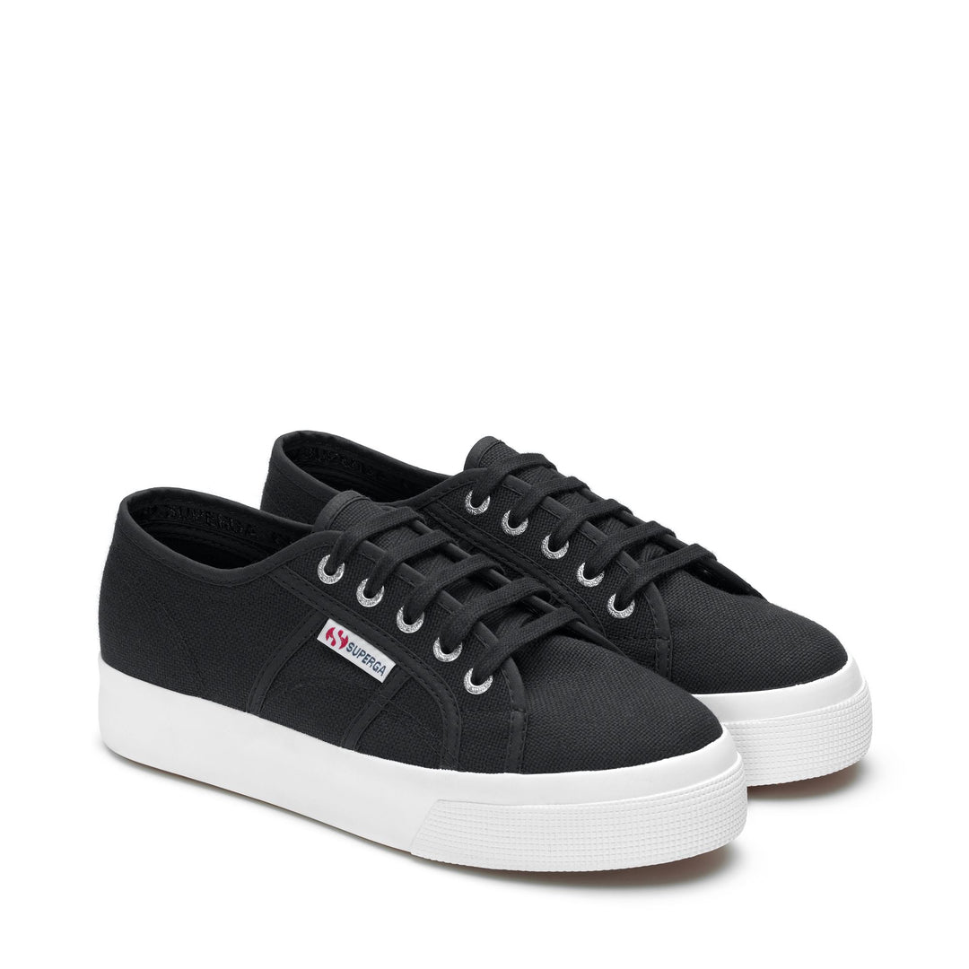 Le Superga Unisex 2730-COTU Sneaker BLUE GRAPHITE Dressed Front (jpg Rgb)	