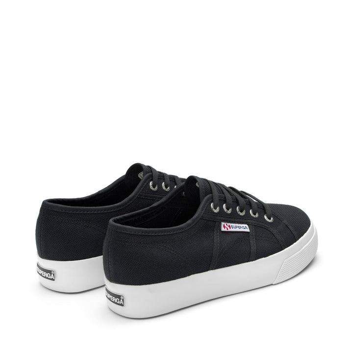 Le Superga Unisex 2730-COTU Sneaker BLUE GRAPHITE Dressed Side (jpg Rgb)		