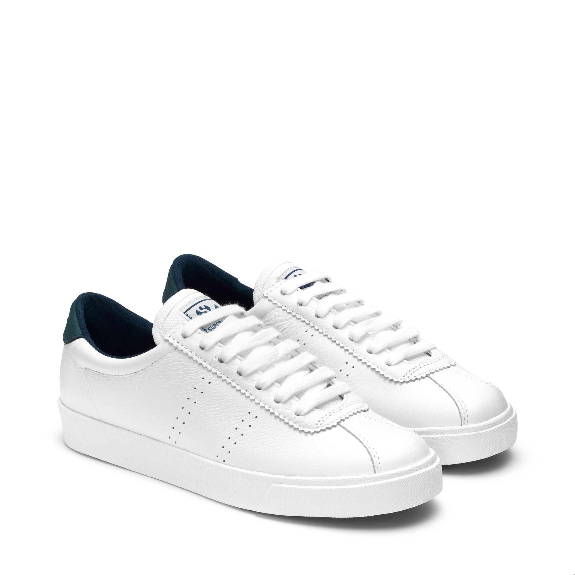 2843 CLUB S COMFORT LEATHER Sneakers Low Cut Unisex WHITE NAVY