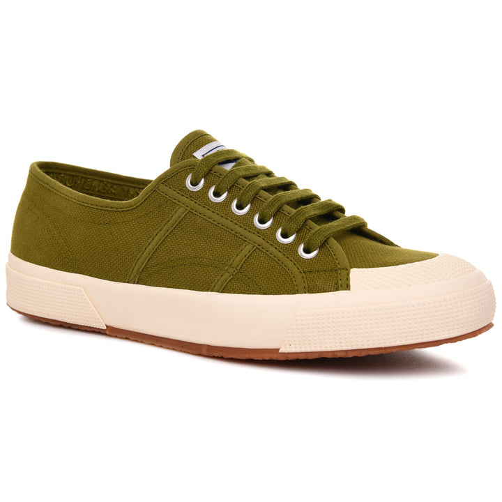 Le Superga Unisex 2390 MILITARY Sneaker GREEN MILTARY Detail Double				