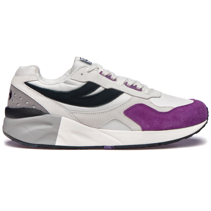 Sneakers Unisex 4073-Training 9Ts SUEPOLYU Low Cut WHITE-BLACK-PURPLE Photo (jpg Rgb)			