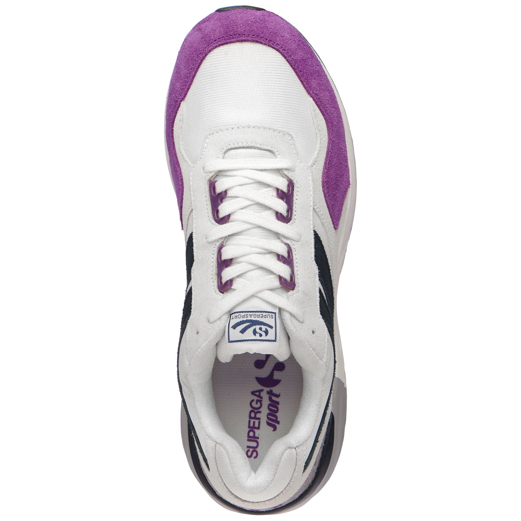 Deportivas Unisex 4073 Training 9Ts SUEPOLYU Corte Bajo BLANCO NEGRO MORADO