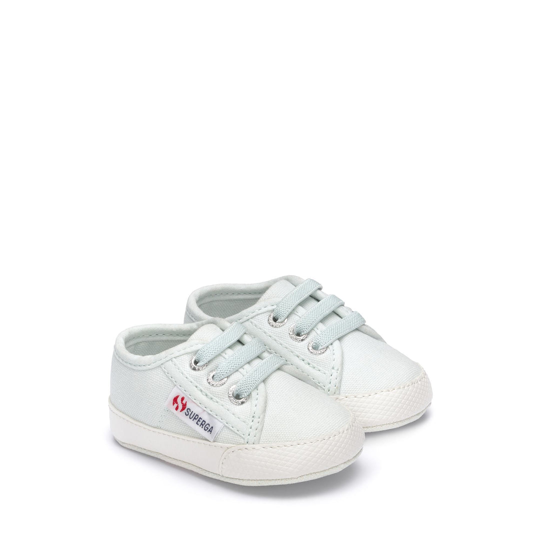 Sneakers Kid unisex 4006 BABY Low Cut AZURE ICE-FAVORIO Dressed Front (jpg Rgb)	