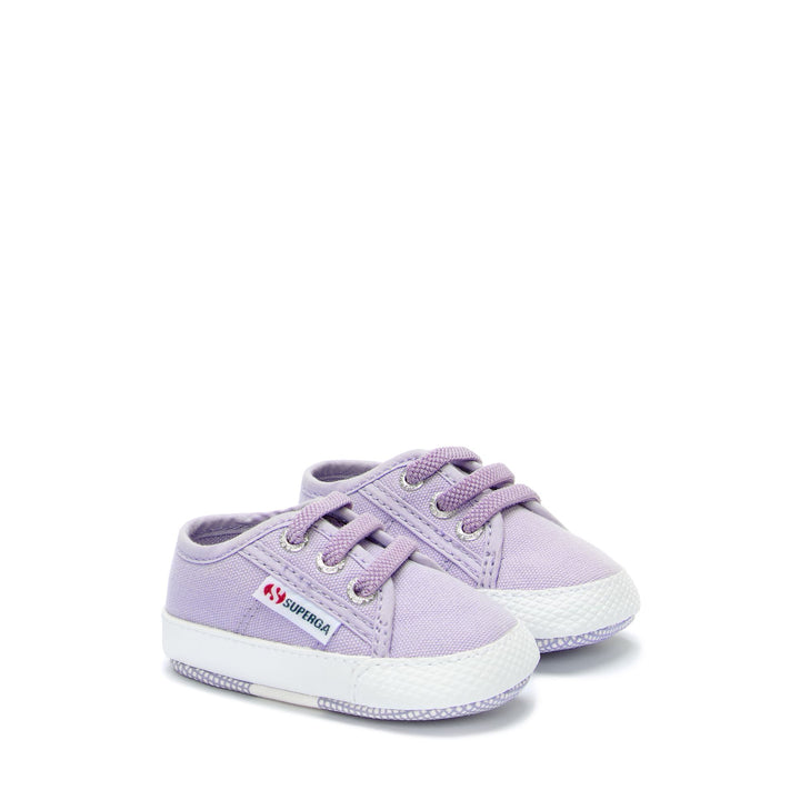 Sneakers Kid unisex 4006 BABY Low Cut VIOLET LILLA-FAVORIO Dressed Front (jpg Rgb)	