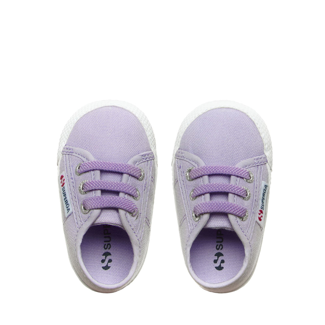 Sneakers Kid unisex 4006 BABY Low Cut VIOLET LILLA-FAVORIO Dressed Back (jpg Rgb)		