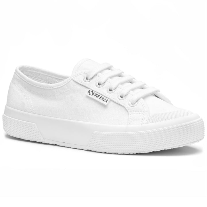 Le Superga Woman 2294 TOECAP Sneaker TOTAL WHITE Detail Double				