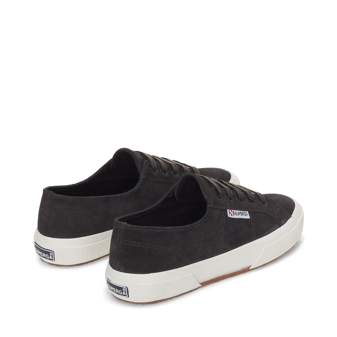 Le Superga Unisex 2750 SUEDE Sneaker BLACK BRISTOL-FAVORIO Dressed Side (jpg Rgb)		