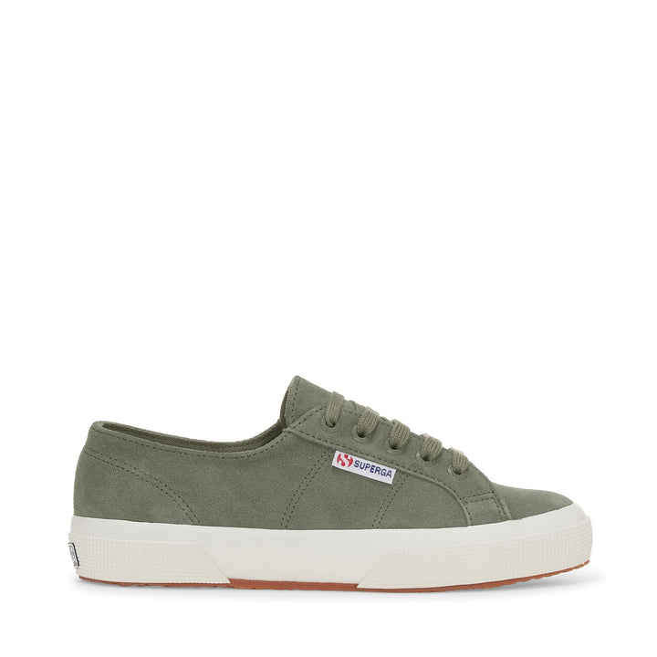 Le Superga Unisex 2750 SUEDE Sneaker GREY GREENISH-FAVORIO Photo (jpg Rgb)			