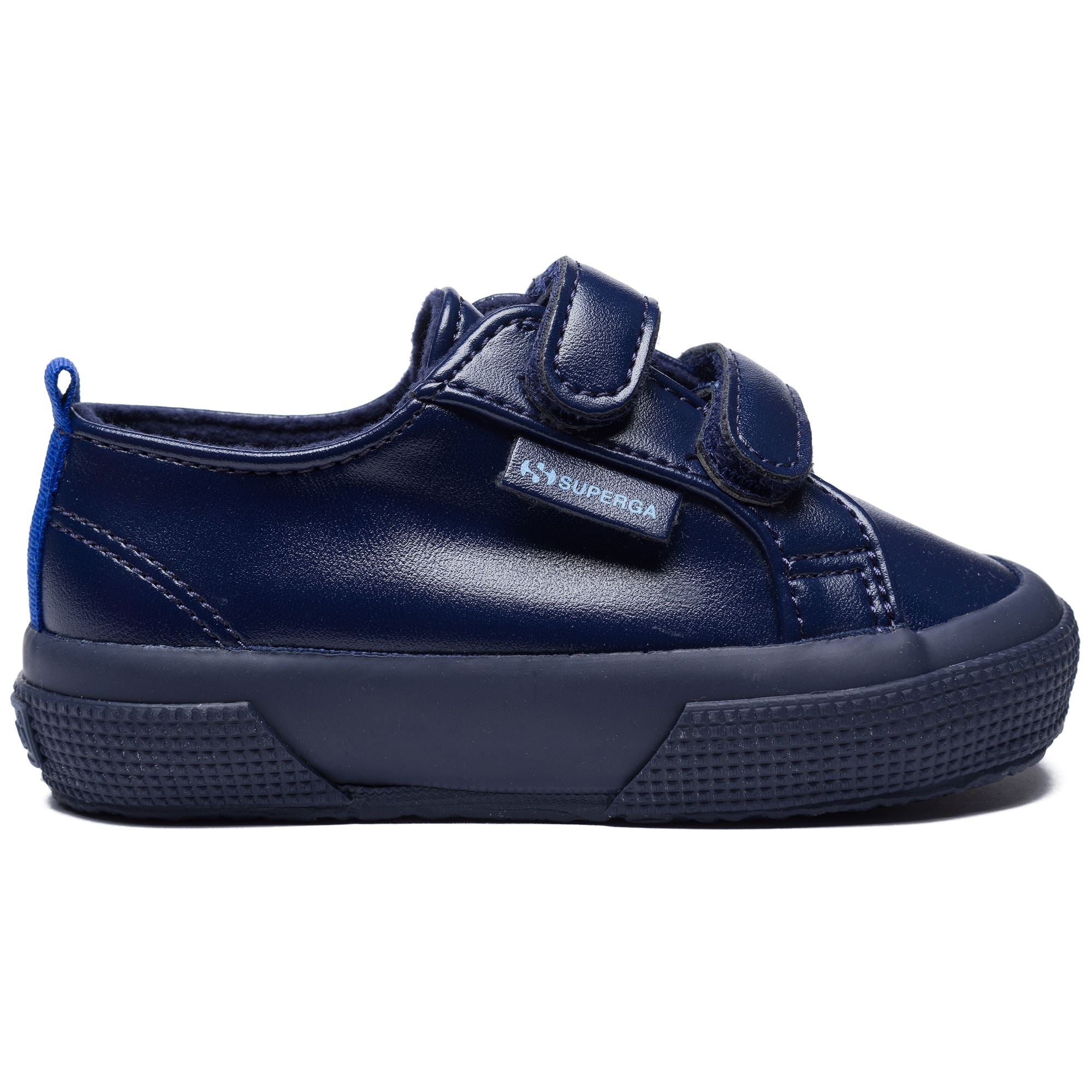 Superga navy leather outlet