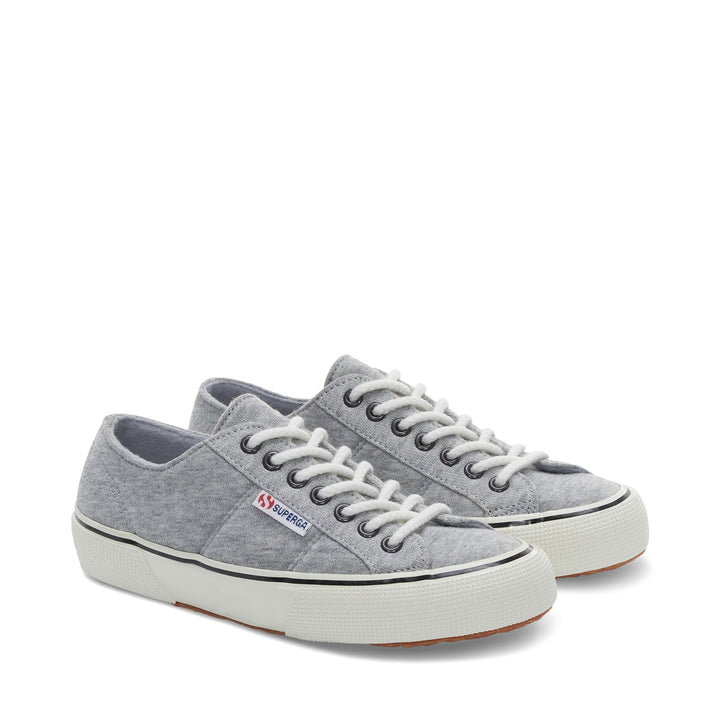 Le Superga Unisex 2486 BOLD JERSEY Sneaker LT GREY-MULTICOLOR Dressed Front (jpg Rgb)	