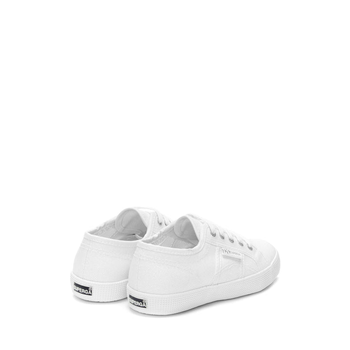 Le Superga Girl 2750 KIDS EASYLITE GLITTER PEARL CANVAS Sneaker WHITE GLITTER PEARL Dressed Side (jpg Rgb)		