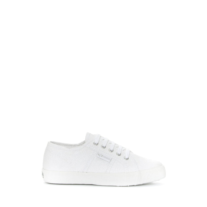 Le Superga Girl 2750 KIDS EASYLITE GLITTER PEARL CANVAS Sneaker WHITE GLITTER PEARL Photo (jpg Rgb)			