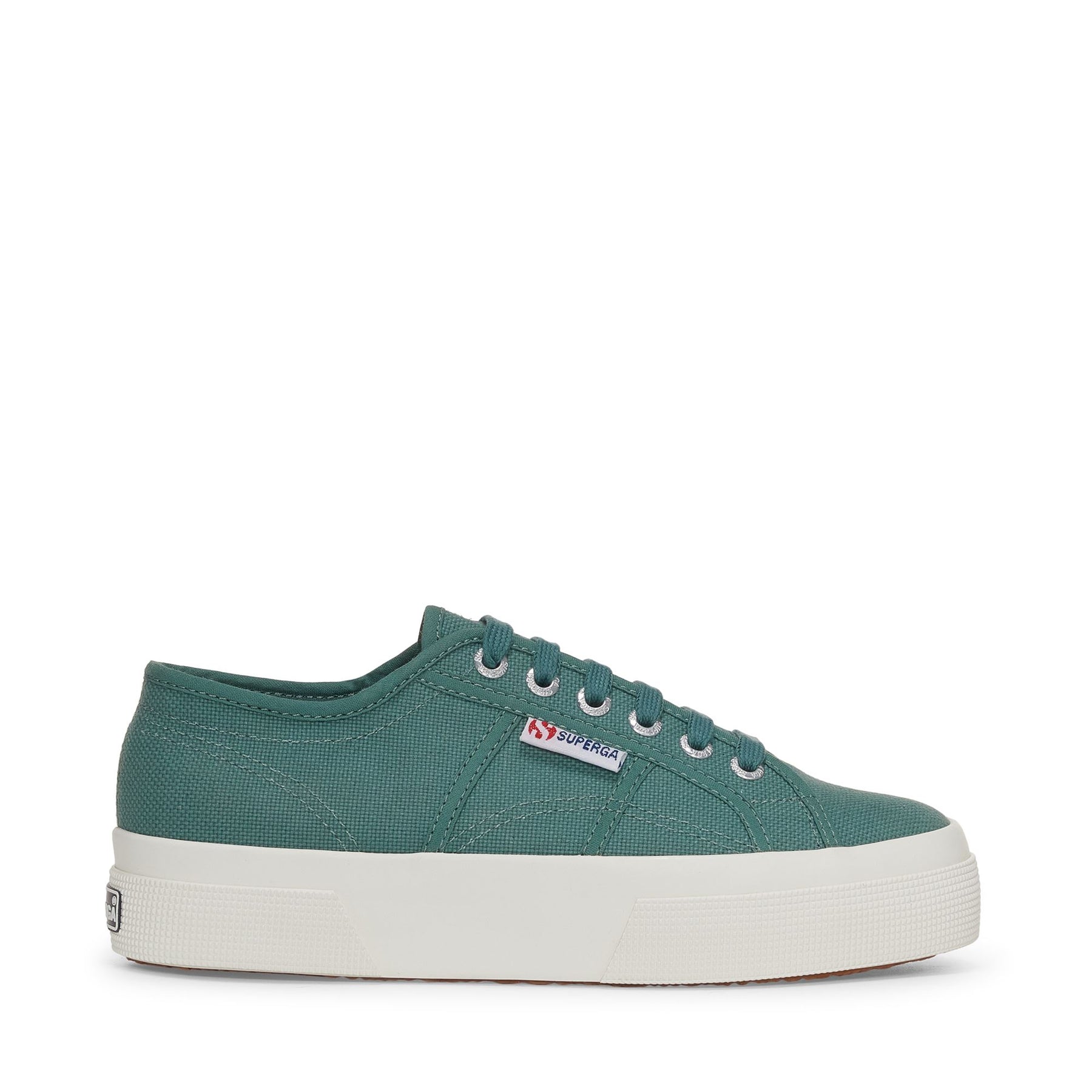 Superga 2740 PLATFORMGREEN DUSTY-FAVORIO