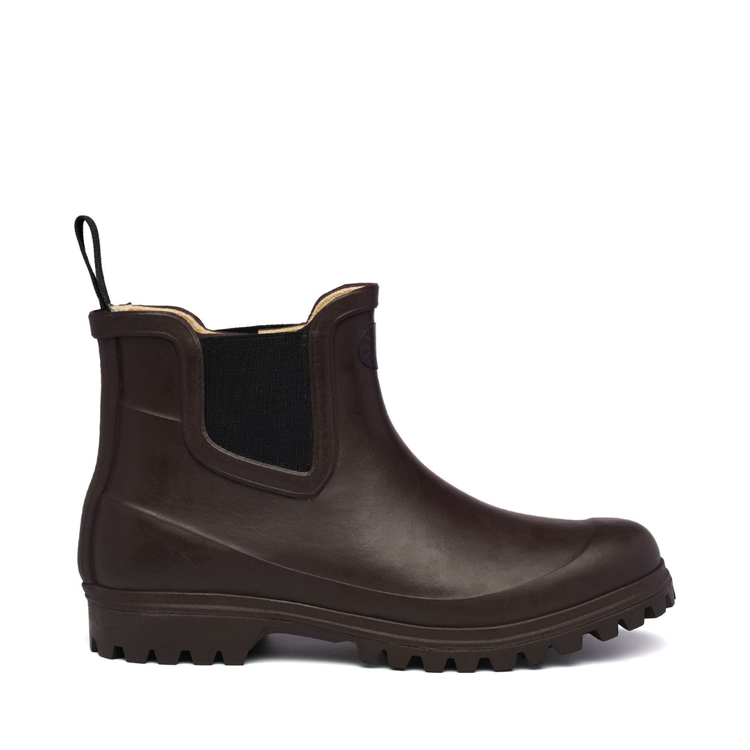 Rubber Boots Woman 798 RUBBER BOOTS MID Mid Cut BROWN DARK Photo (jpg Rgb)			