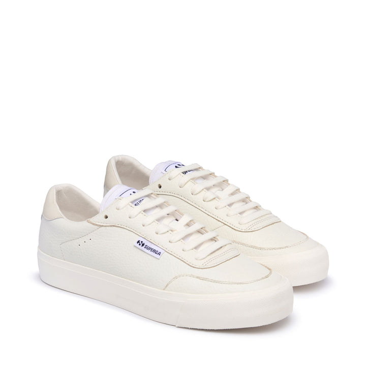 Sneakers Unisex 3842 COURT Low Cut WHITE-FAVORIO Dressed Front (jpg Rgb)	