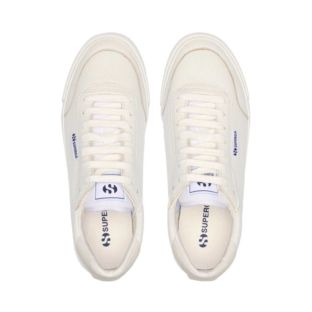 Sneakers Unisex 3842 COURT Low Cut WHITE-FAVORIO Dressed Back (jpg Rgb)		