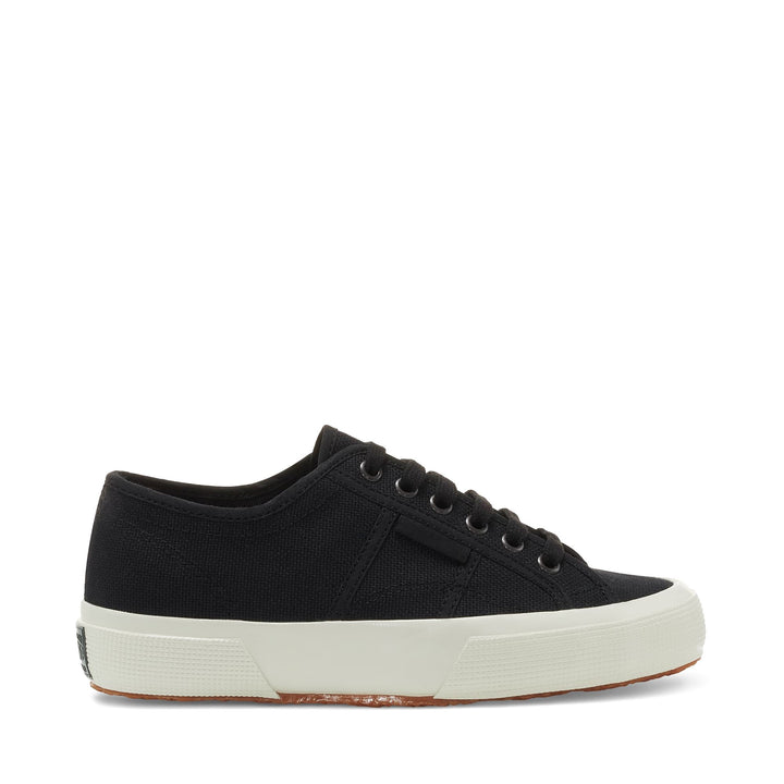 Le Superga Unisex 2750 OG Low Cut BLACK-WHITE AVORIO Photo (jpg Rgb)			