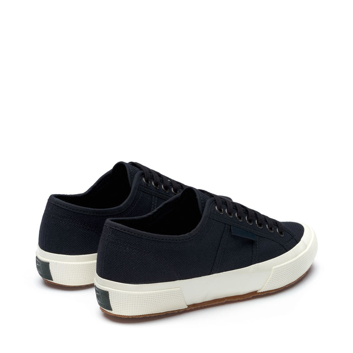 Le Superga Unisex 2750 OG Low Cut NAVY-FWHTAVORIO Dressed Side (jpg Rgb)		