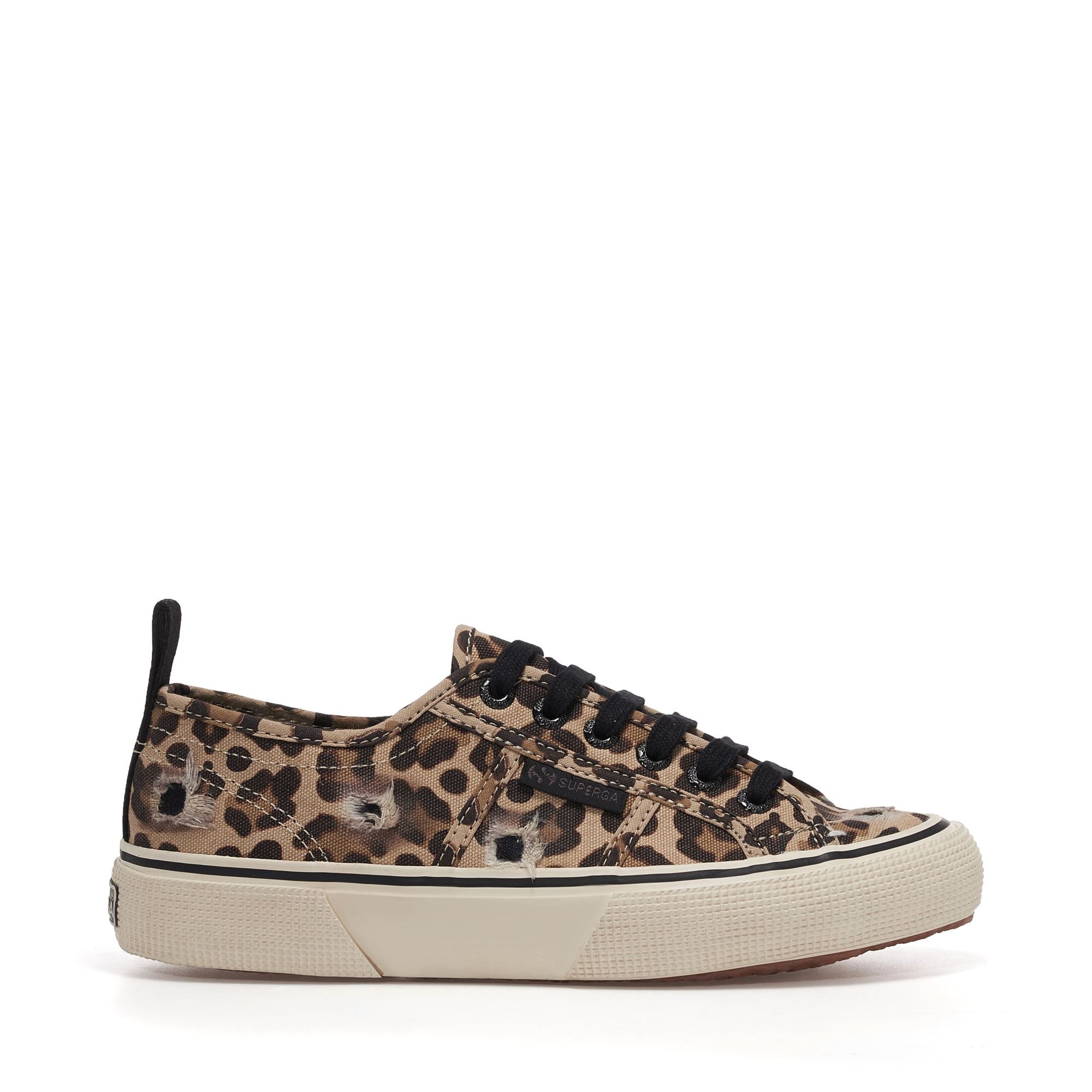 2490 BOLD RIPPED LEOPARD Le Superga Sneaker Woman CLASSIC LEOPARD BLACK