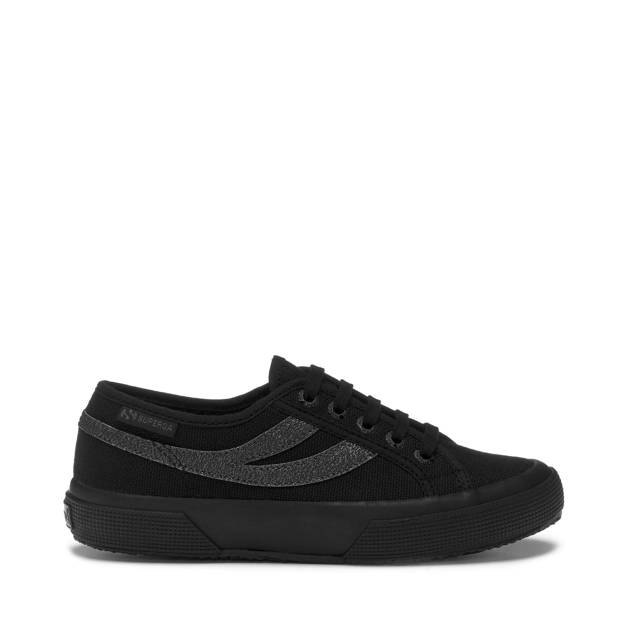 Superga lame black online