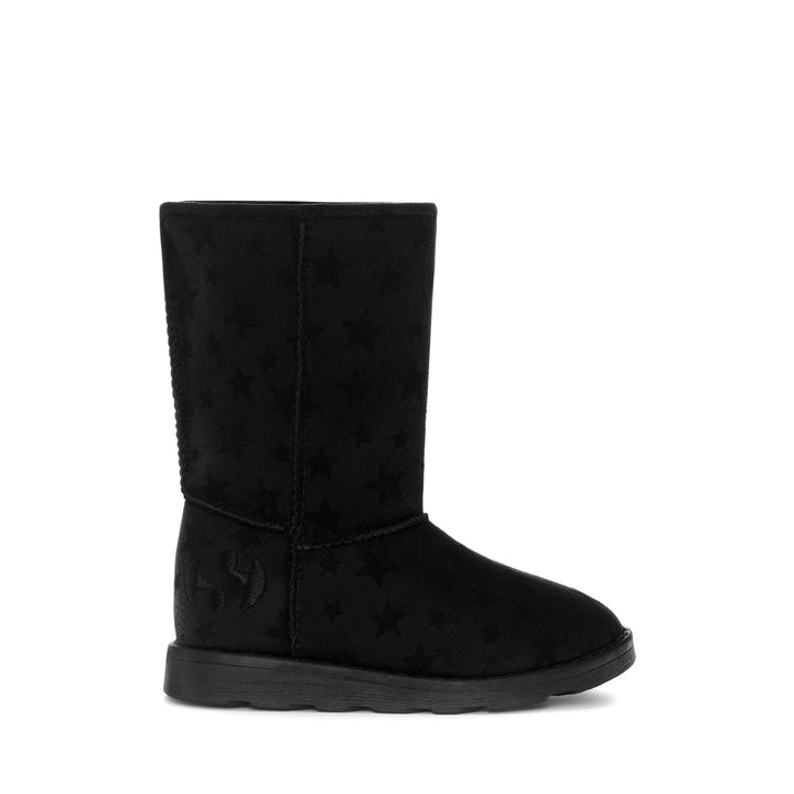 Boots Girl 4035 KIDS SHADED STARS Boot TOTAL BLACK Photo (jpg Rgb)			