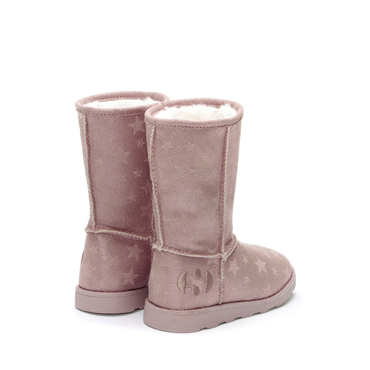 Boots Girl 4035 KIDS SHADED STARS Boot TOTAL PINK BLUSH Dressed Side (jpg Rgb)		