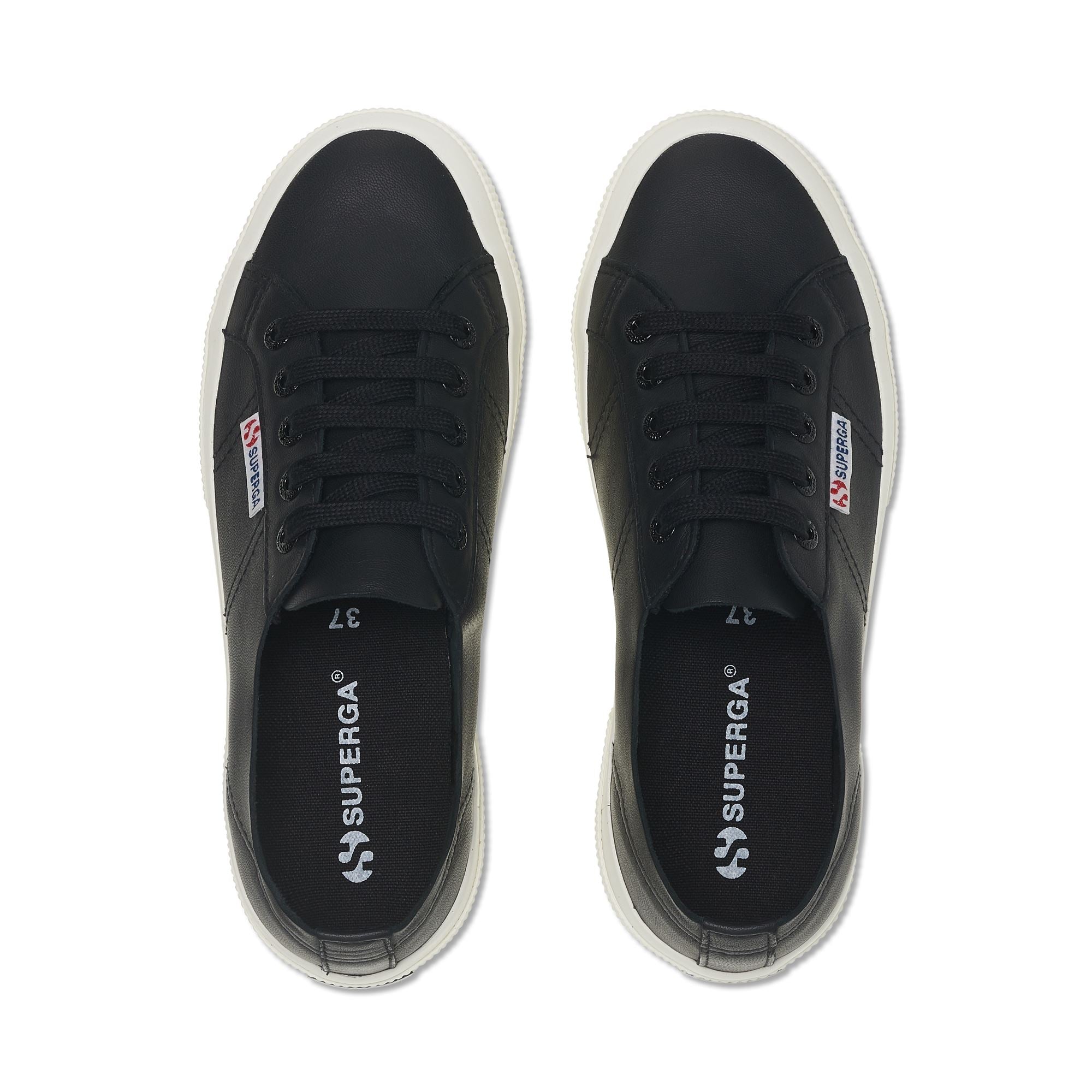 2750 UNLINED NAPPA Le Superga Sneaker Mujer NEGRO FAVORIO