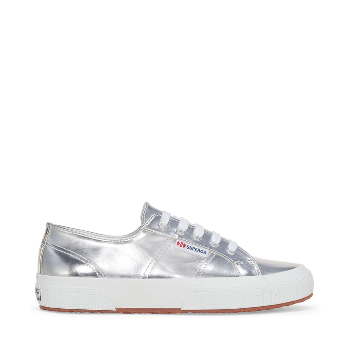 Le Superga Woman 2750 MIRROR SYNTHETIC MATERIAL Low Cut SILVER Photo (jpg Rgb)			